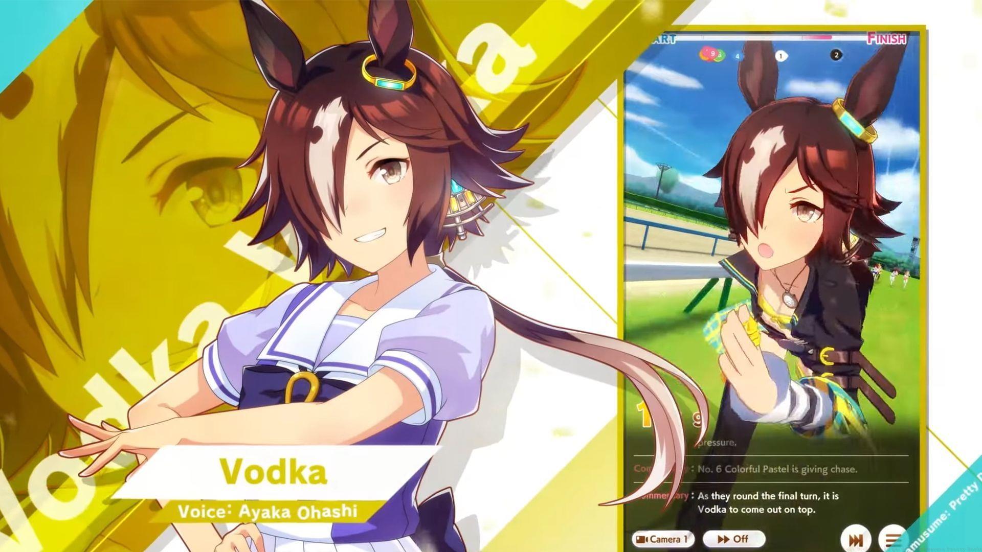 Best Vodka build in Umamusume Pretty Derby (Image via Cygames)