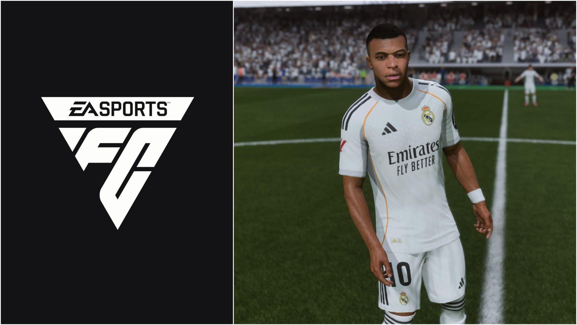 POTM Mbappe has been leaked (Images via EA Sports/Sportskeeda Gaming)