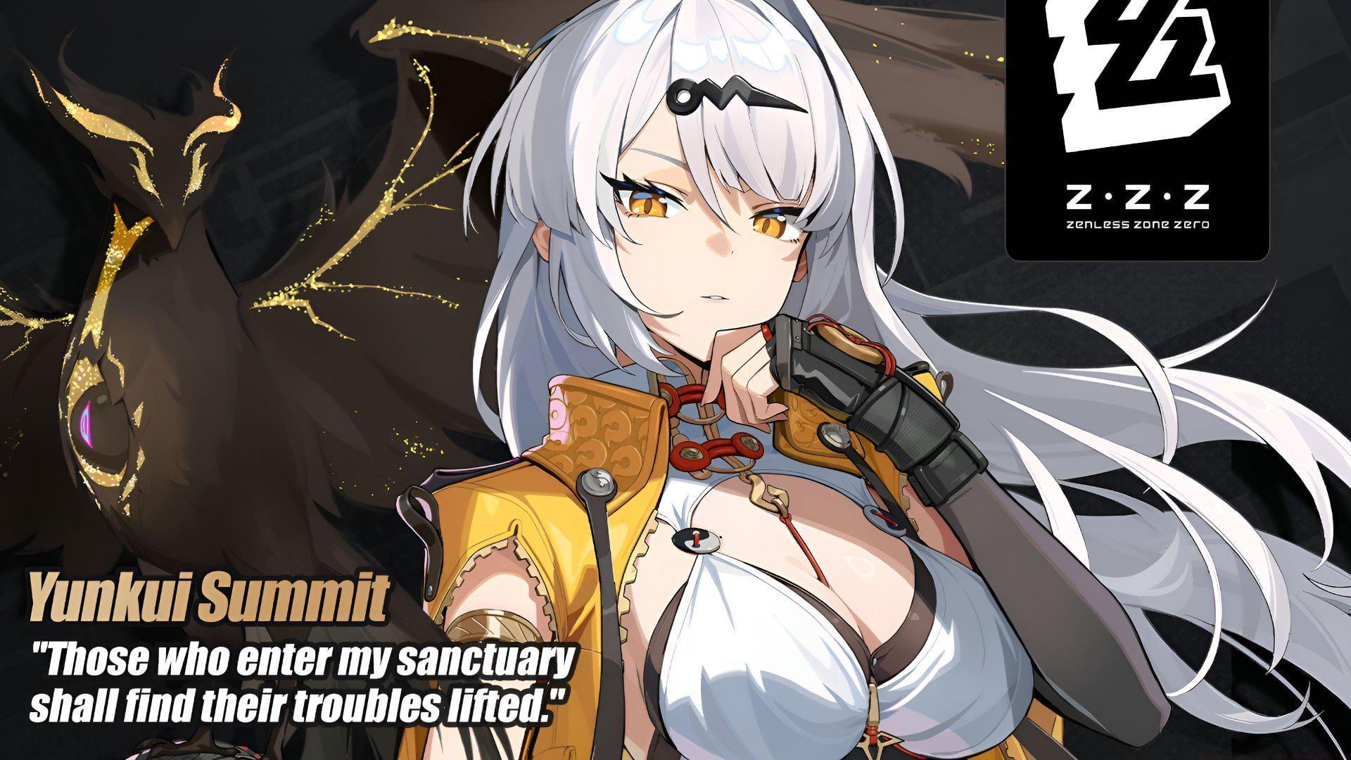 Official drip marketing for Yixuan by Zenless Zone Zero (Image via HoYoverse)