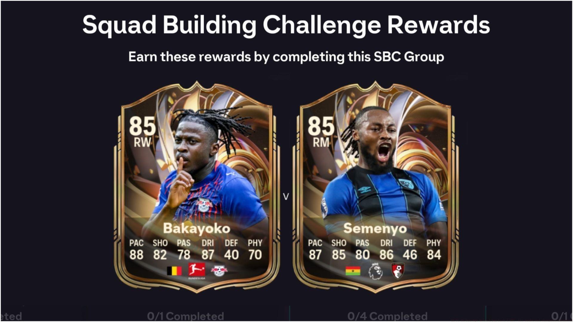 The latest player SBC is live (Image via EA Sports/Sportskeeda Gaming)