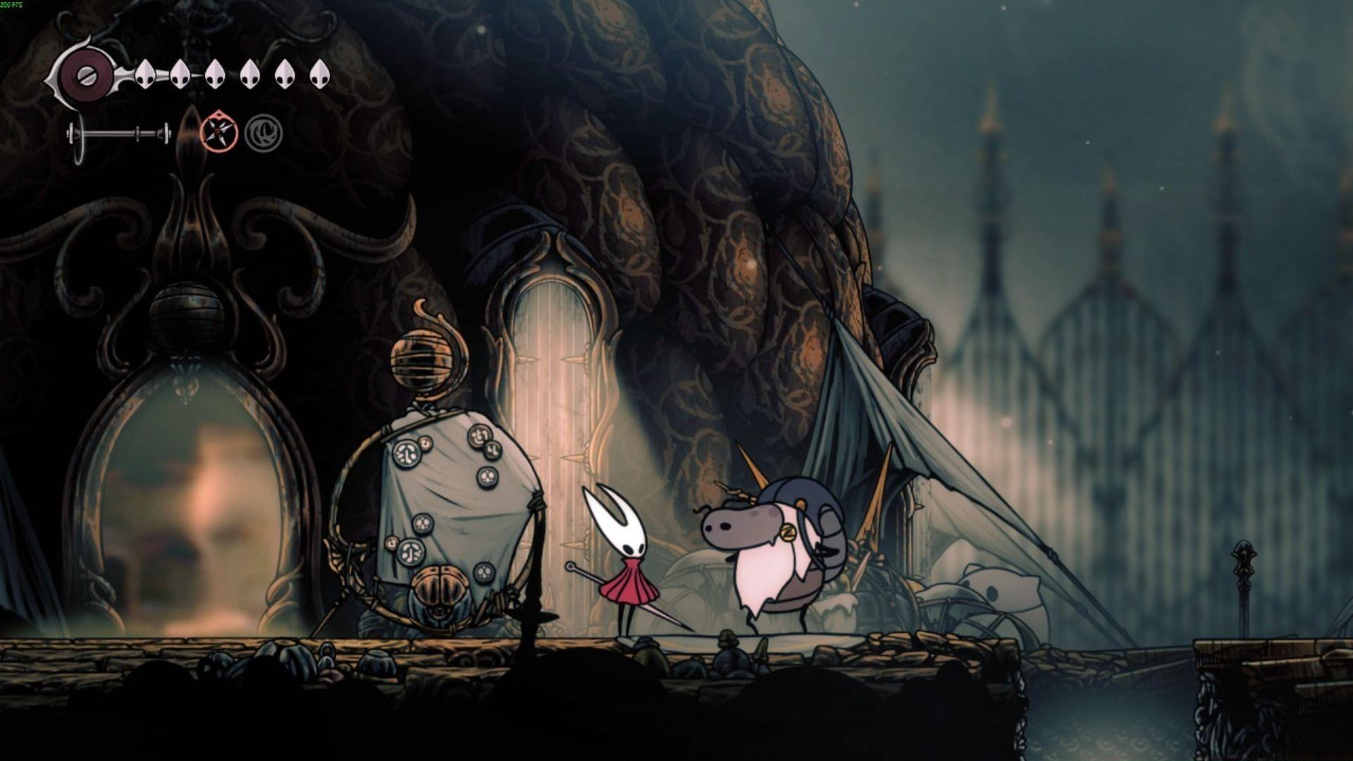 Wandering Merchant wish in Hollow Knight Silksong 