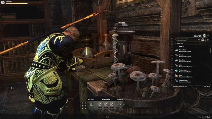 Crafting Potions in ESO