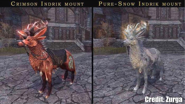 Crimson-Indrik-Mount-and-Pure-Snow-Indrik-Mount