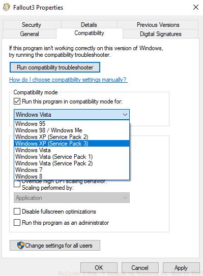 Fallout 3 Won't Launch on Windows 11