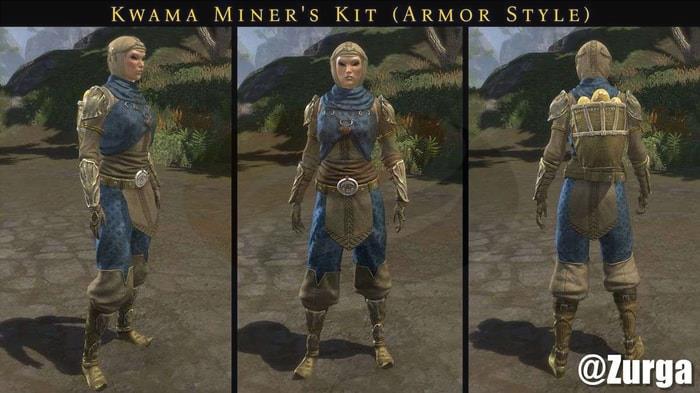 Kwama Miner's Kit style
