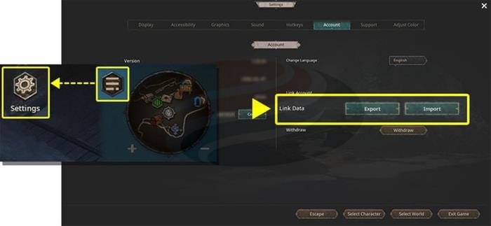 Where to Find Link Data in UNDECEMBER