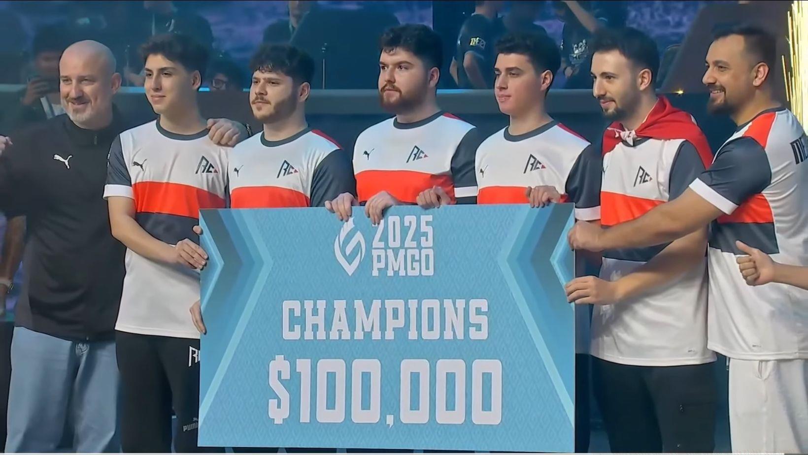 Regnum Carya clinched PMGO 2025 Main Event (Image via YouTube/PUBG Mobile Esports)
