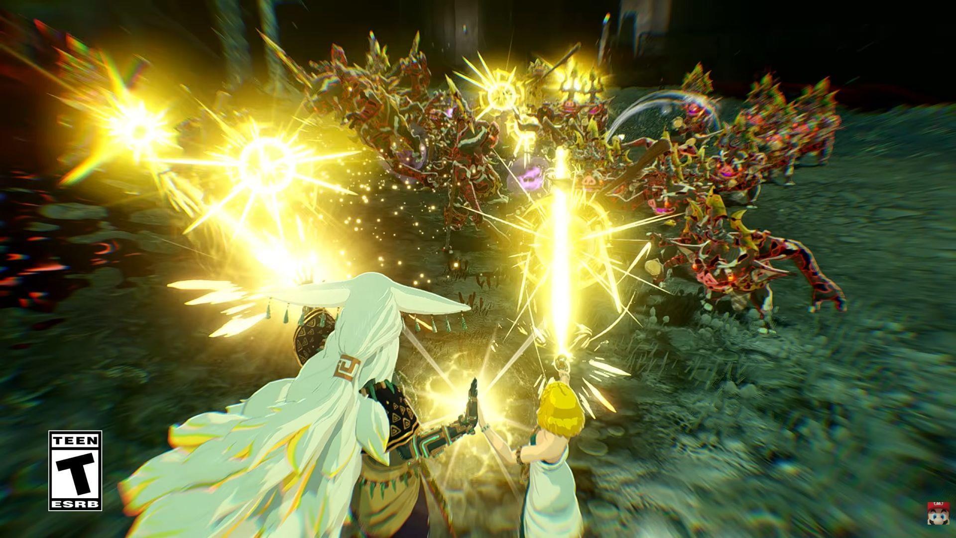 Sync Strikes in Hyrule Warriors Age of Imprisonment