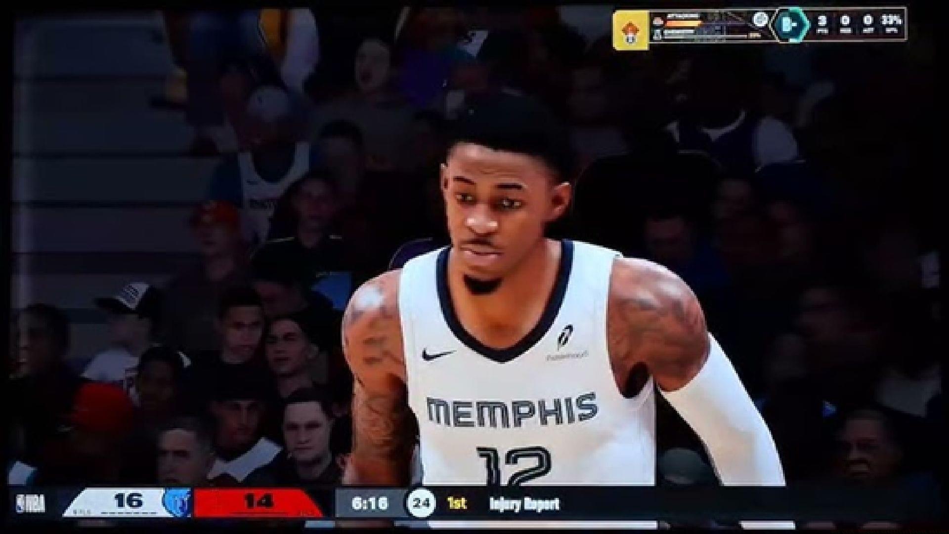 NBA 2K26 player ratings, Memphis Grizzlies player ratings in NBA 2K26