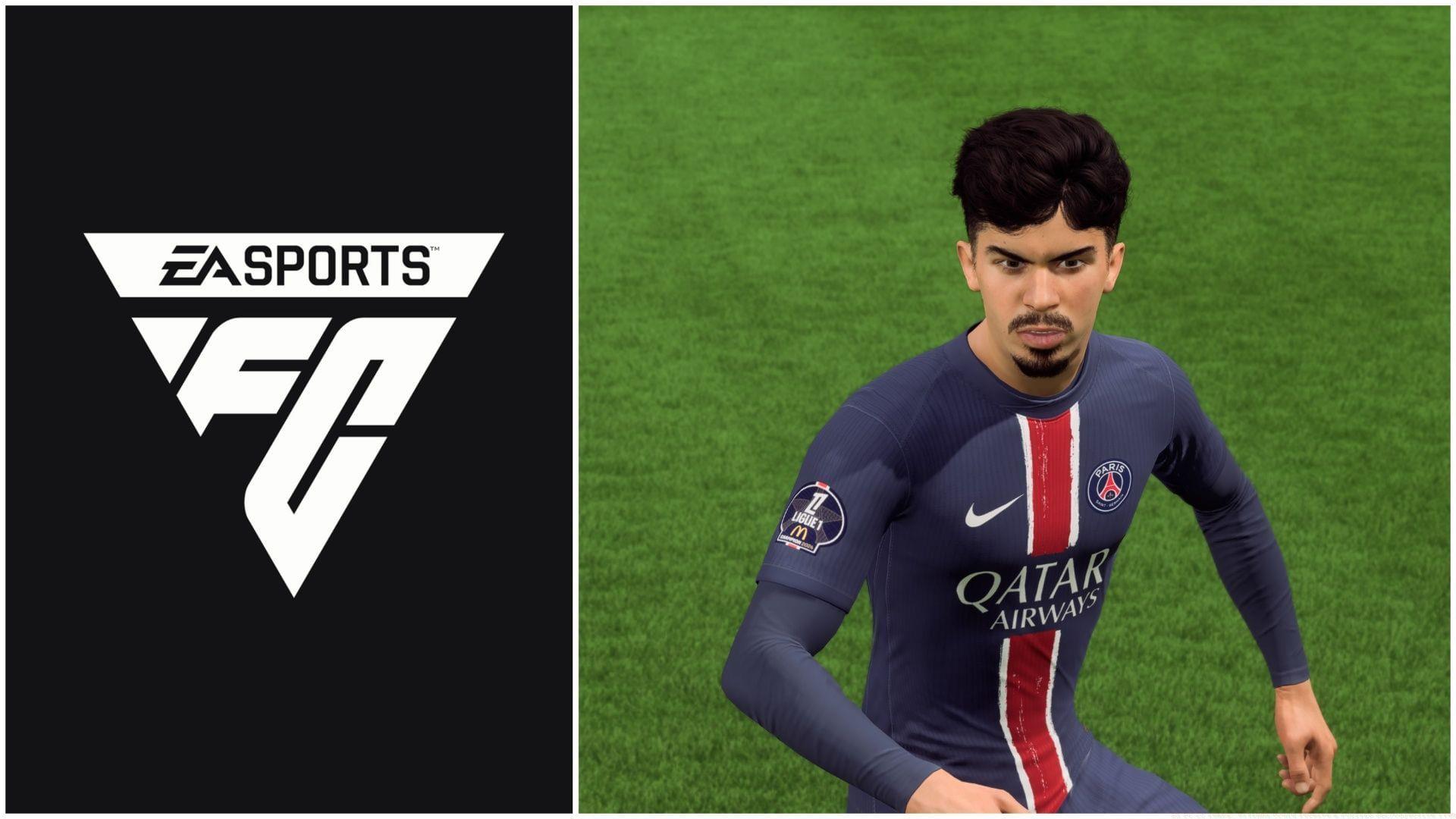 FUTTIES Vitinha has been leaked (Images via EA Sports/Sportskeeda Gaming)
