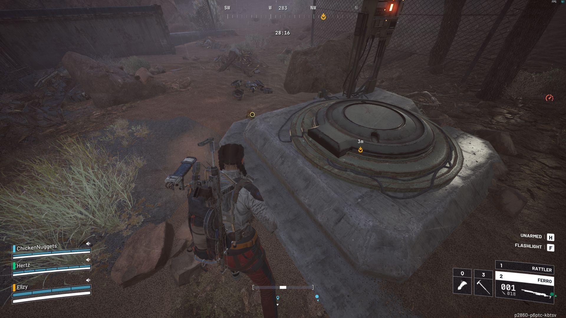 Hatch Repairs quest in Dam Battlegrounds.