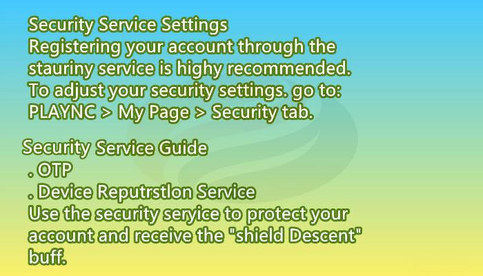 Account Security Setup