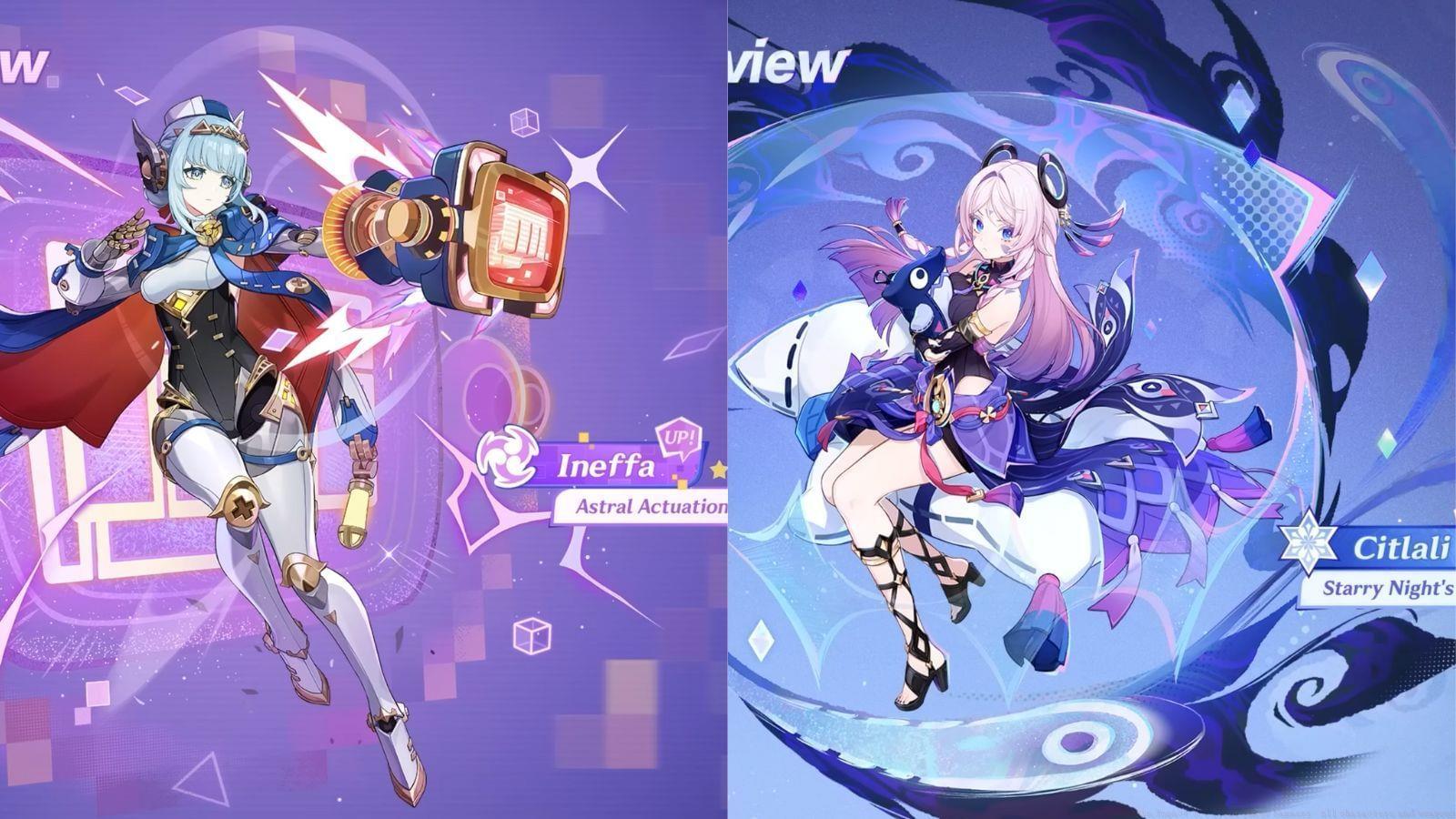 Genshin Impact 5.8 first phase banners