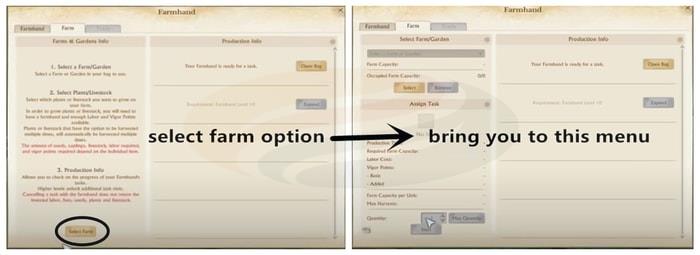 Archeage Unchained Select Farm Option