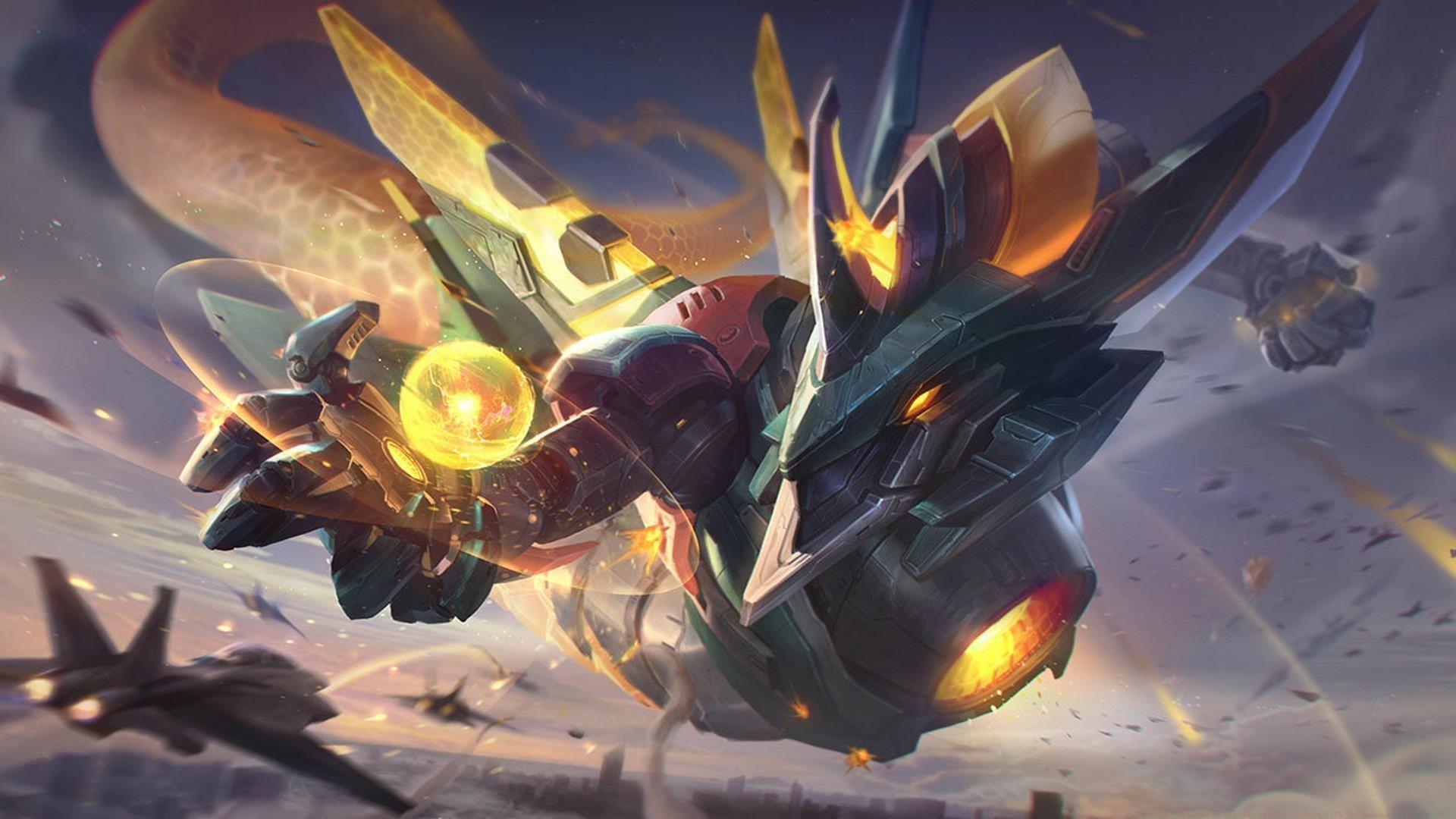 Mecha Aurelion Sol in League of Legends (Image via Riot Games)
