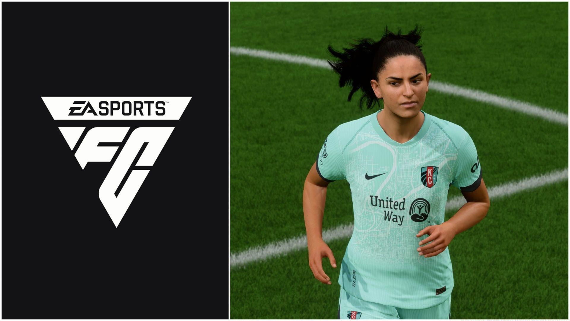 TOTS Debinha has been leaked (Images via EA Sports/Sportskeeda Gaming)