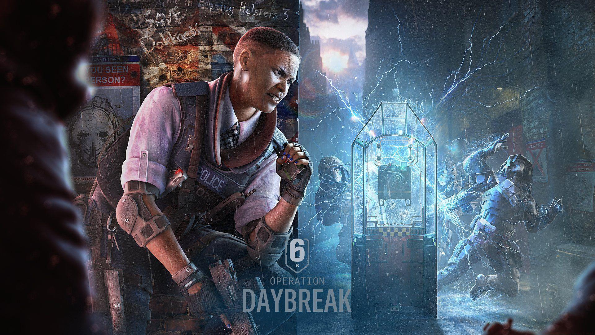 Rainbow Six Siege X Operation Daybreak key art.
