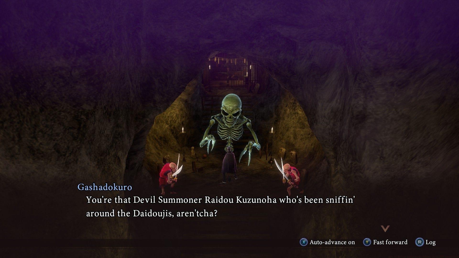 Pagan Gashadokuro in RAIDOU Remastered