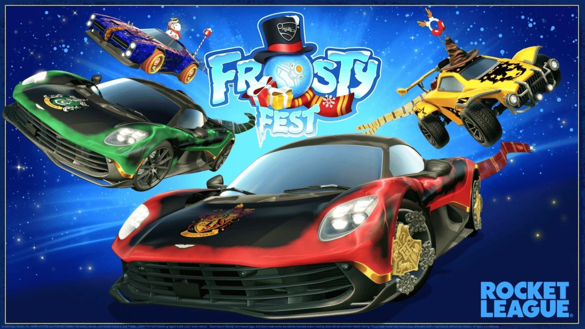 Rocket League winter event is live (Image via Psyonix)