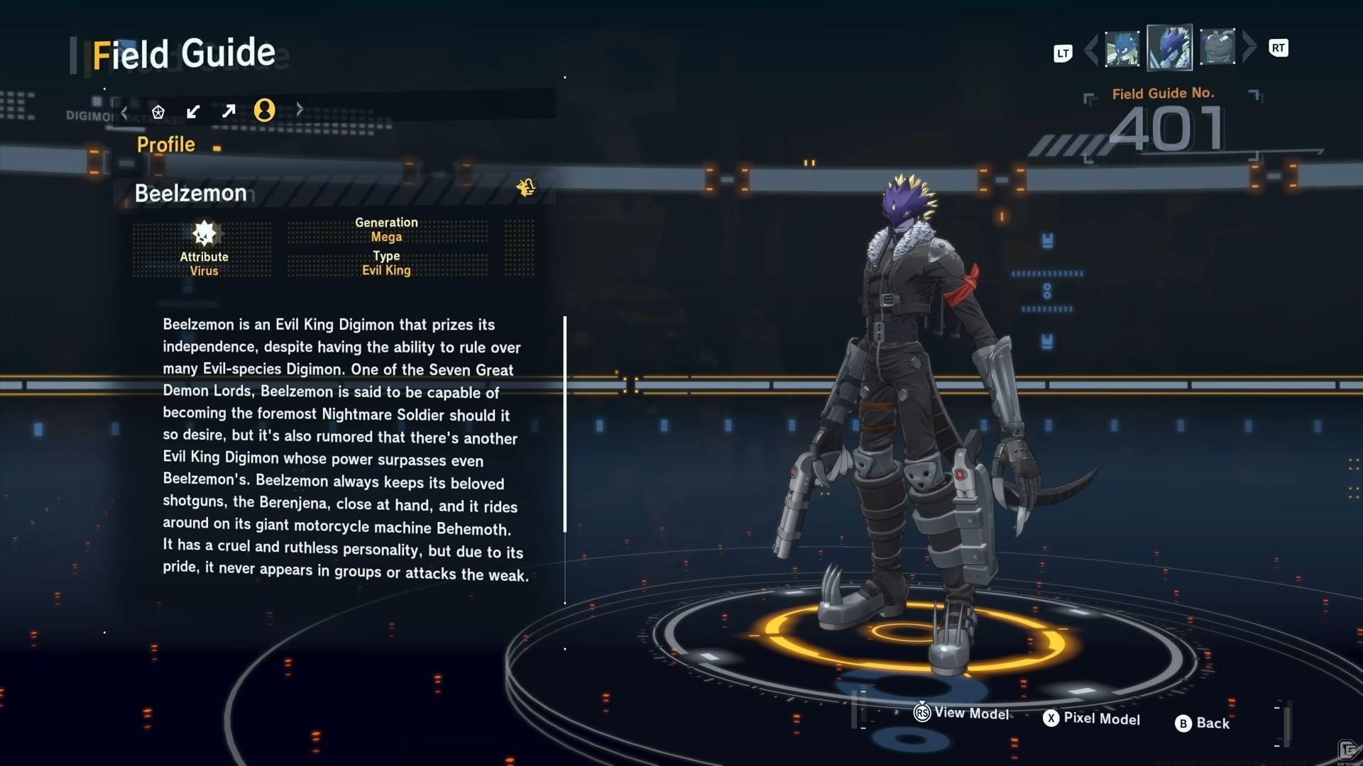 How to get Beelzemon in Digimon Story Time Stranger