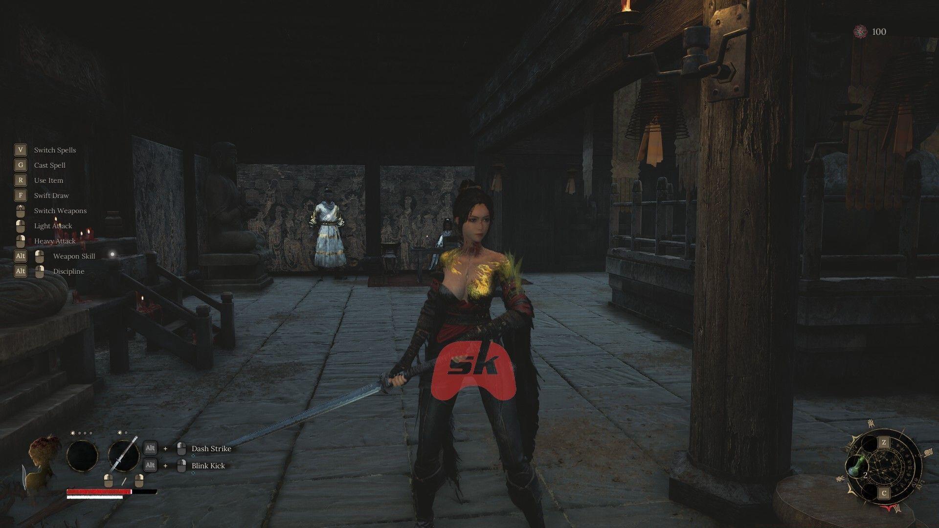 This guide will help you to perform (Shimmer) Perfect Dodge in Wuchang: Fallen Feathers  (Image via Sportskeeda Gaming // 505 Games)