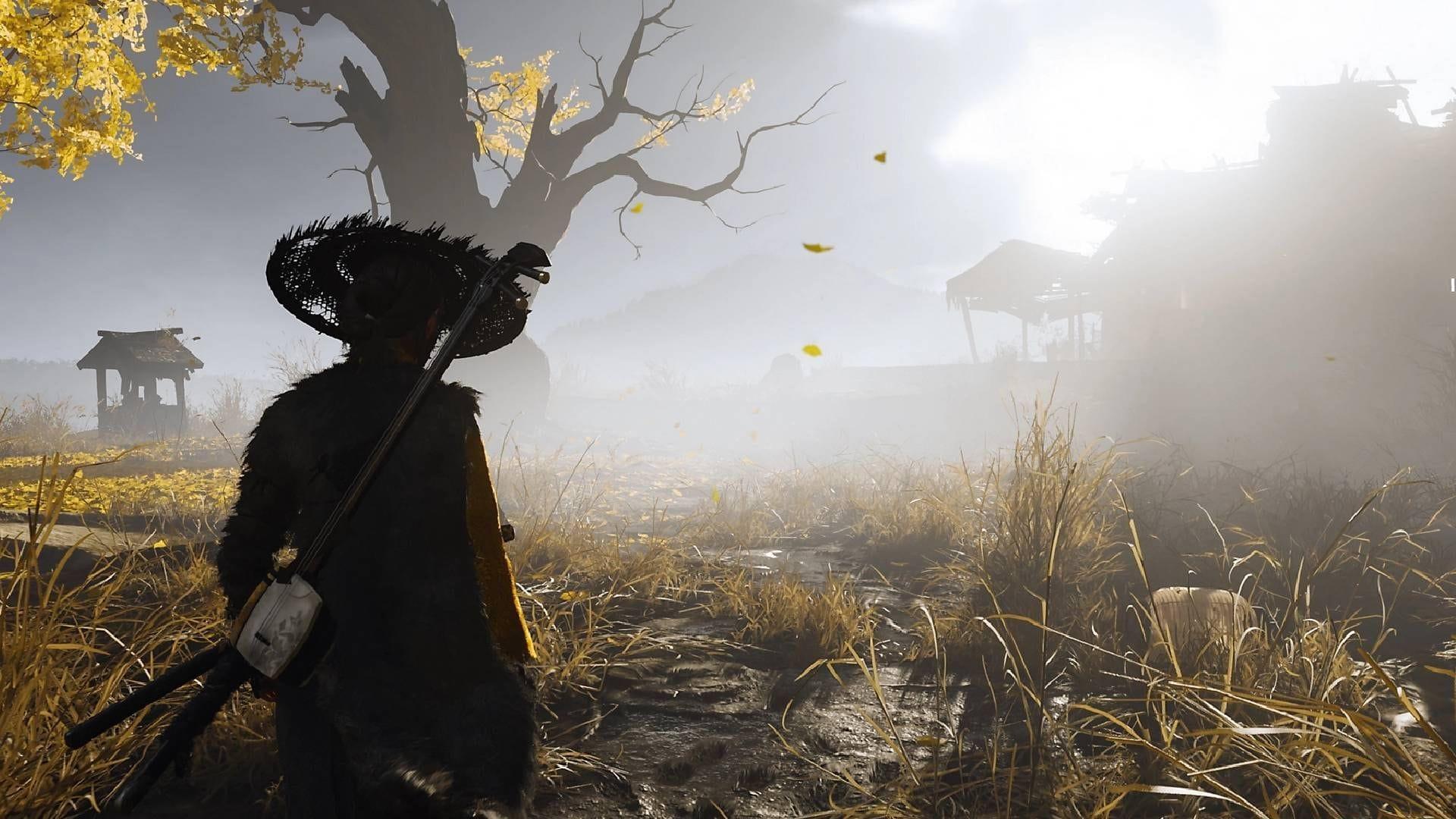 Ghost of Yotei is not a direct continuation of Ghost of Tsushima. (Image via PlayStation)