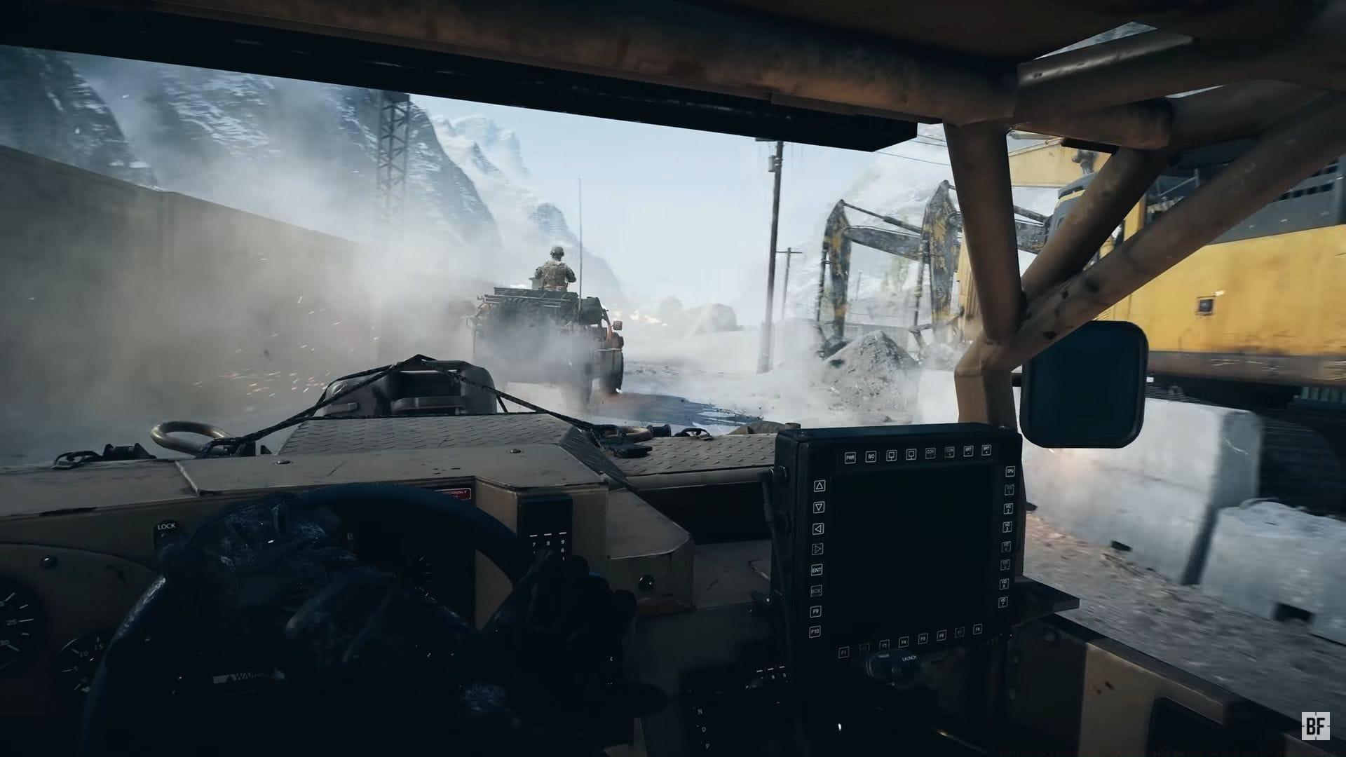 Glimpse from the Battlefield 6 combat trailer  (Image via Electronic Arts)