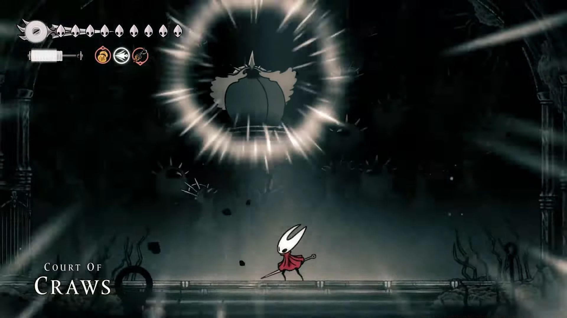 Crawfather in Hollow Knight Silksong