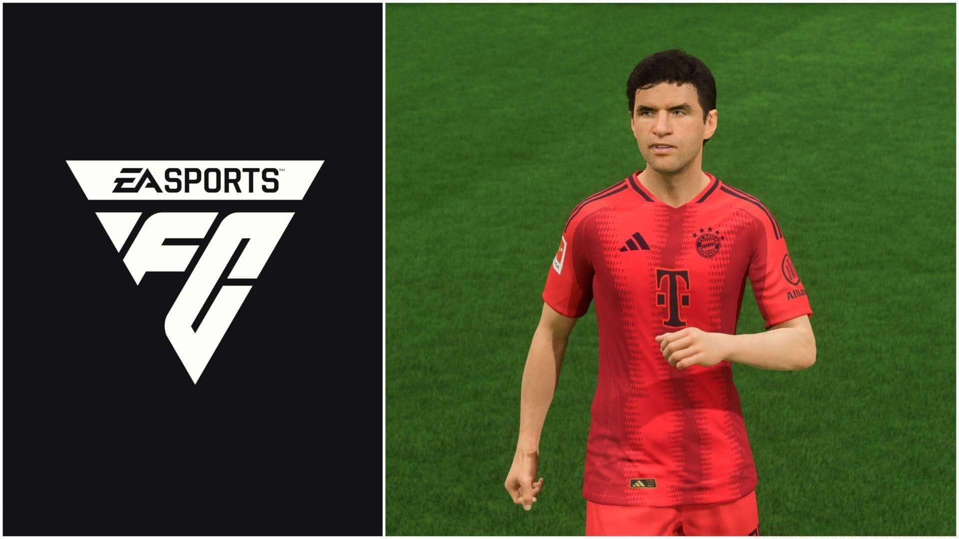 The Muller SBC has been leaked (Images via EA Sports/Sportskeeda Gaming)