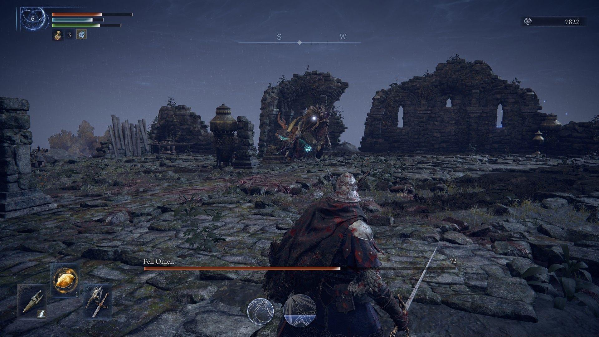 Margit during the Elden Ring Nightreign tutorial