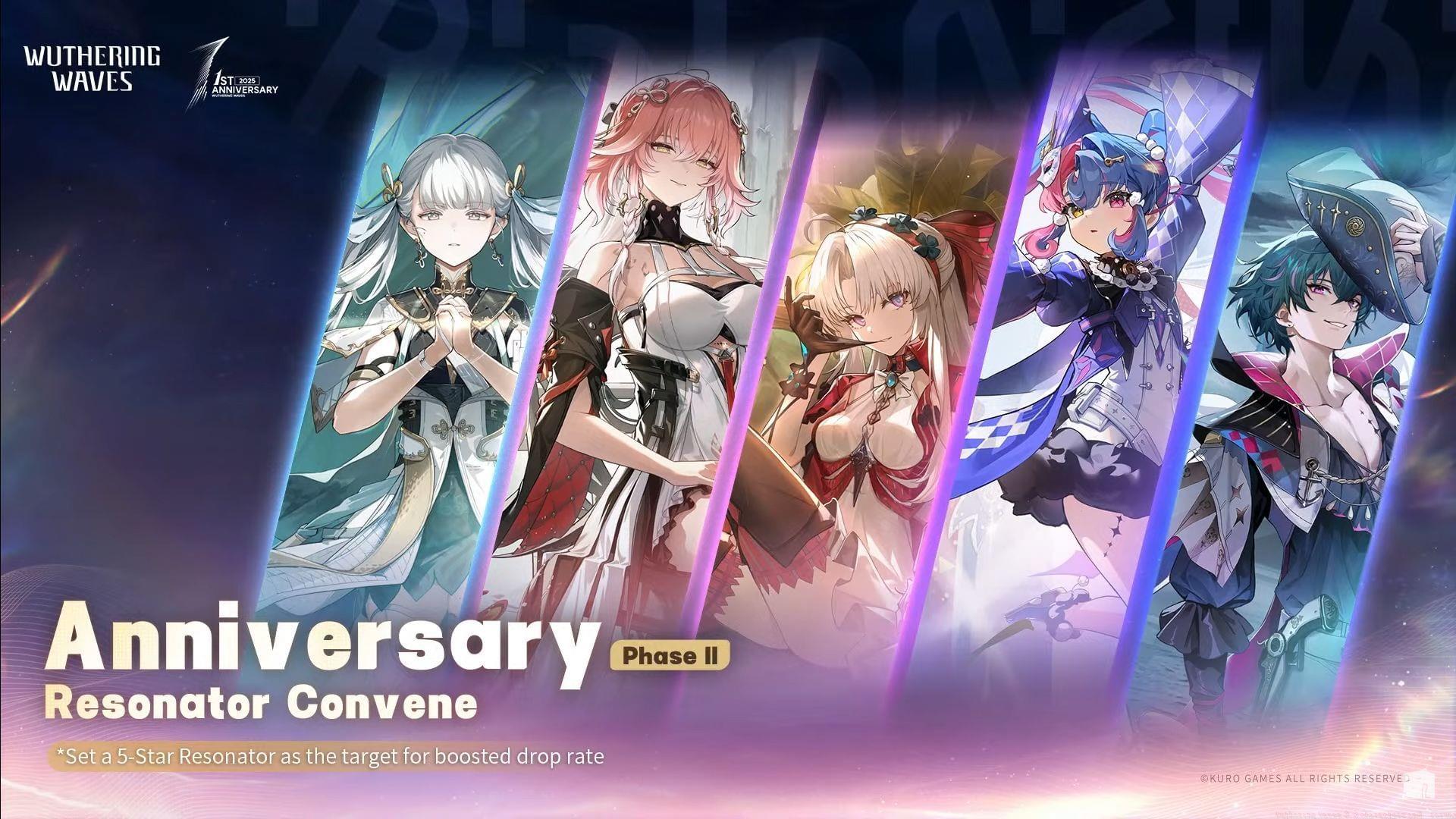 wuthering waves 2.3 characters and banners