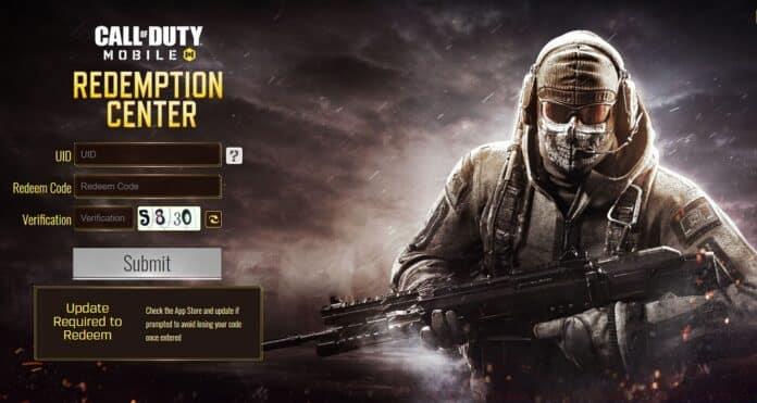 COD Mobile redeem codes
