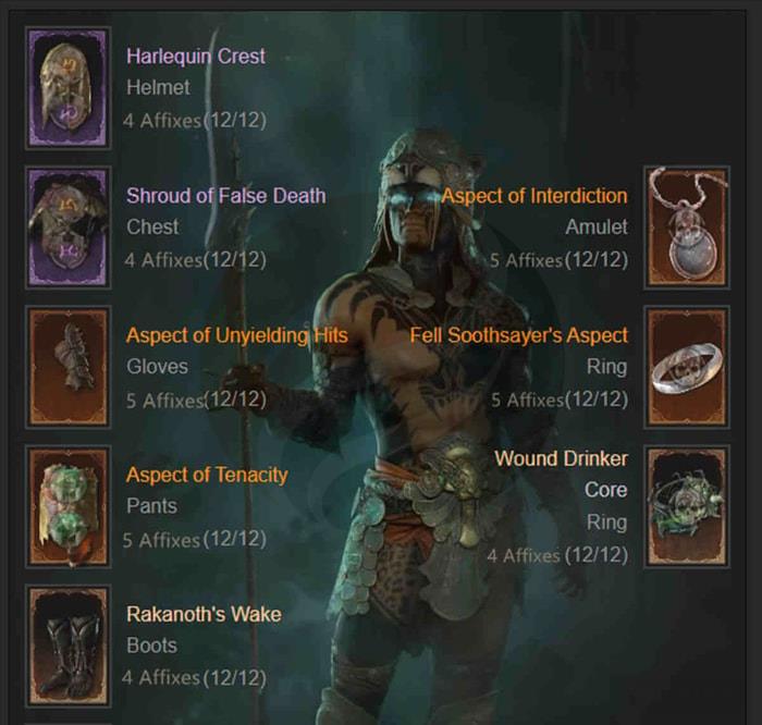  the Spiritborn Build in Diablo 4 gear