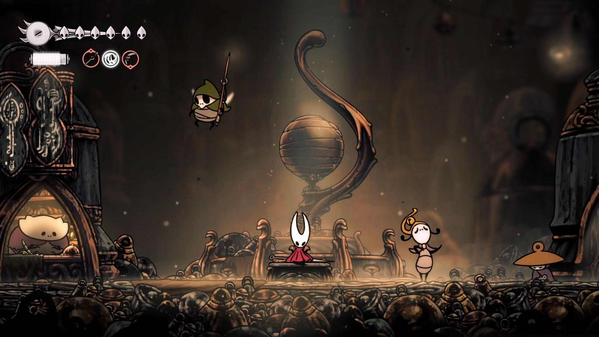 Rite of the Pollip wish in Hollow Knight Silksong guide (Image via Team Cherry)