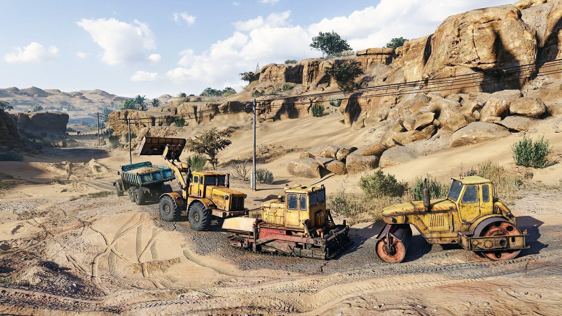Here is a guide on how to refill sand in RoadCraft (Image via Focus Entertainment)
