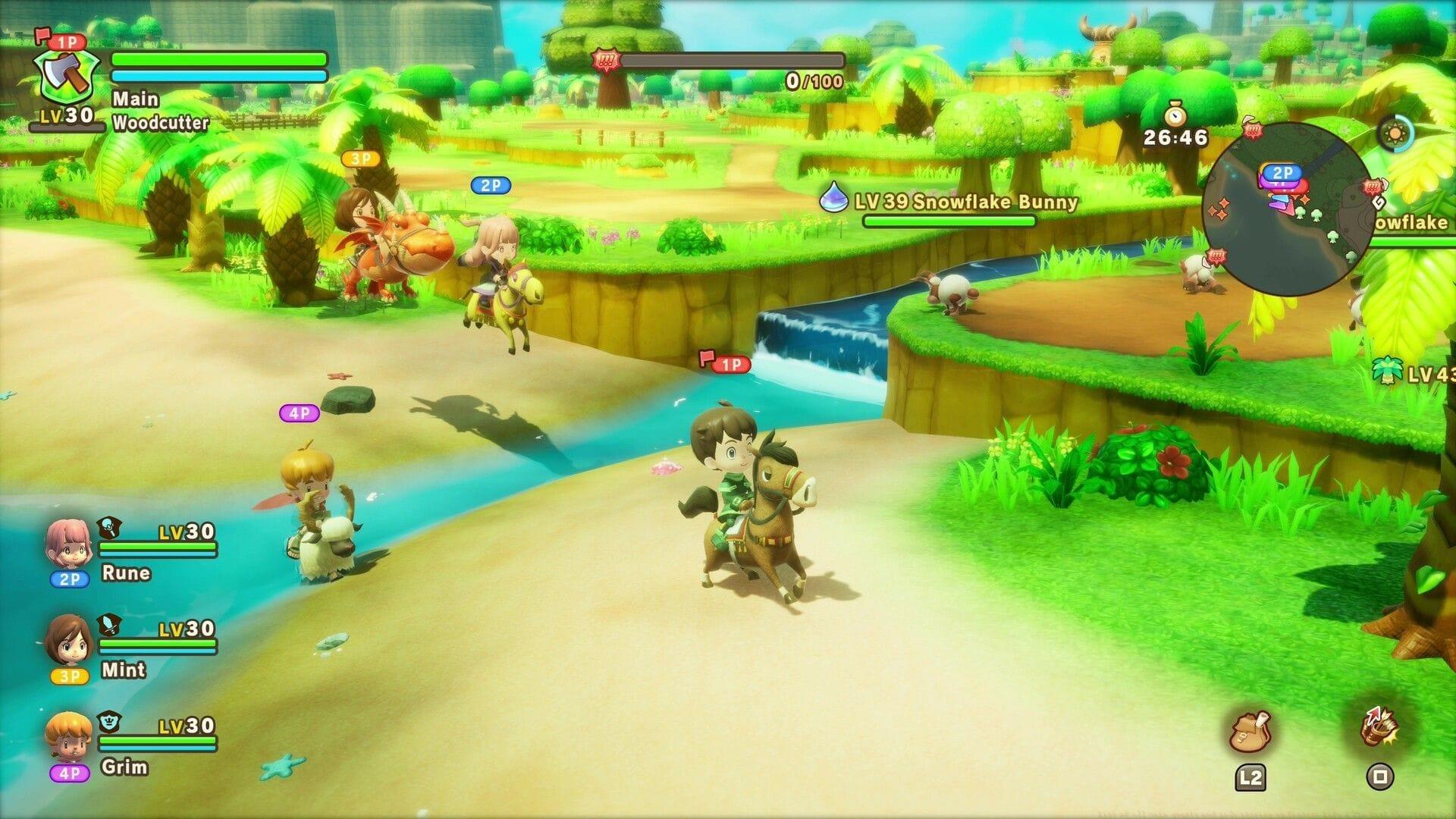 Fantasy Life i features more than 80 hours of playable content (Image via LEVEL5 Inc.)