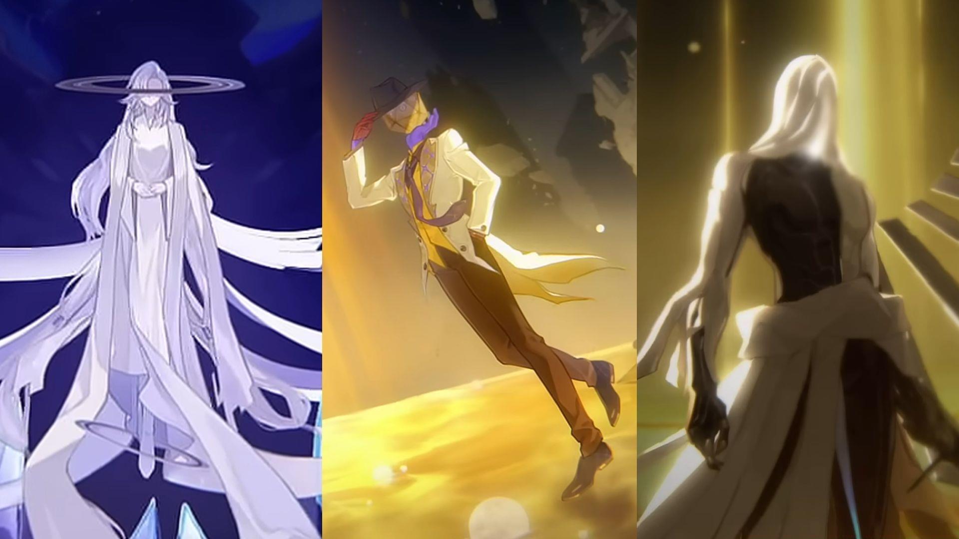 HoYoverse has revealed the English voice actors for three new characters in Honkai Star Rail (Image via HoYoverse)