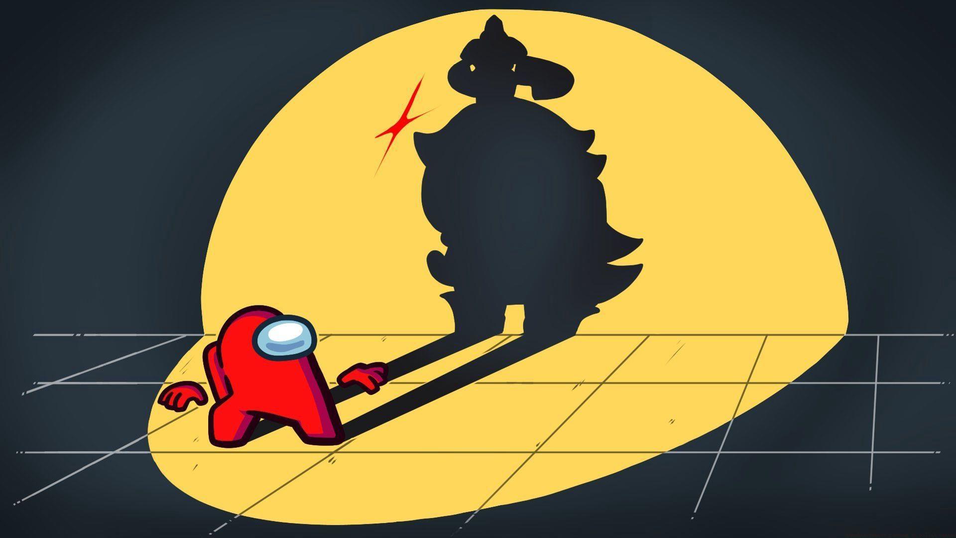 Among Us on X teasing Genshin Impact