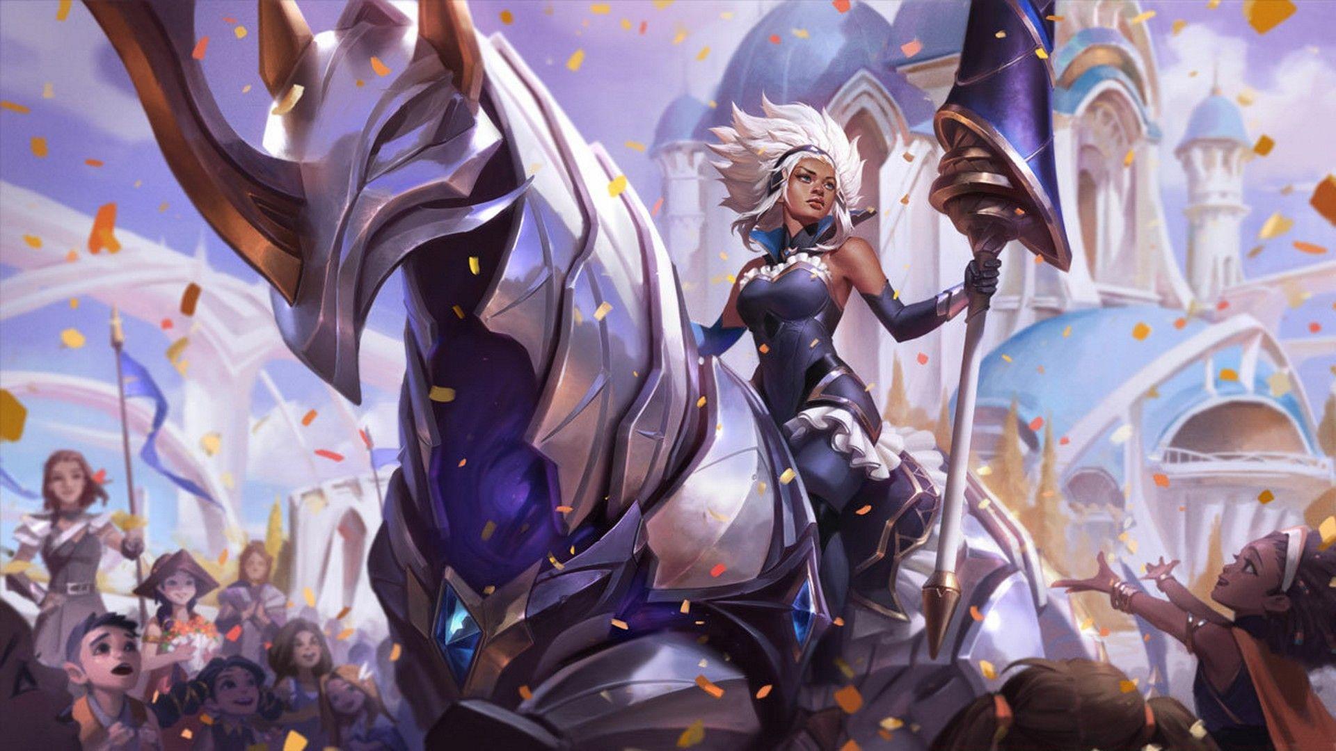 Battle Queen Rell in League of Legends (Image via Riot Games)