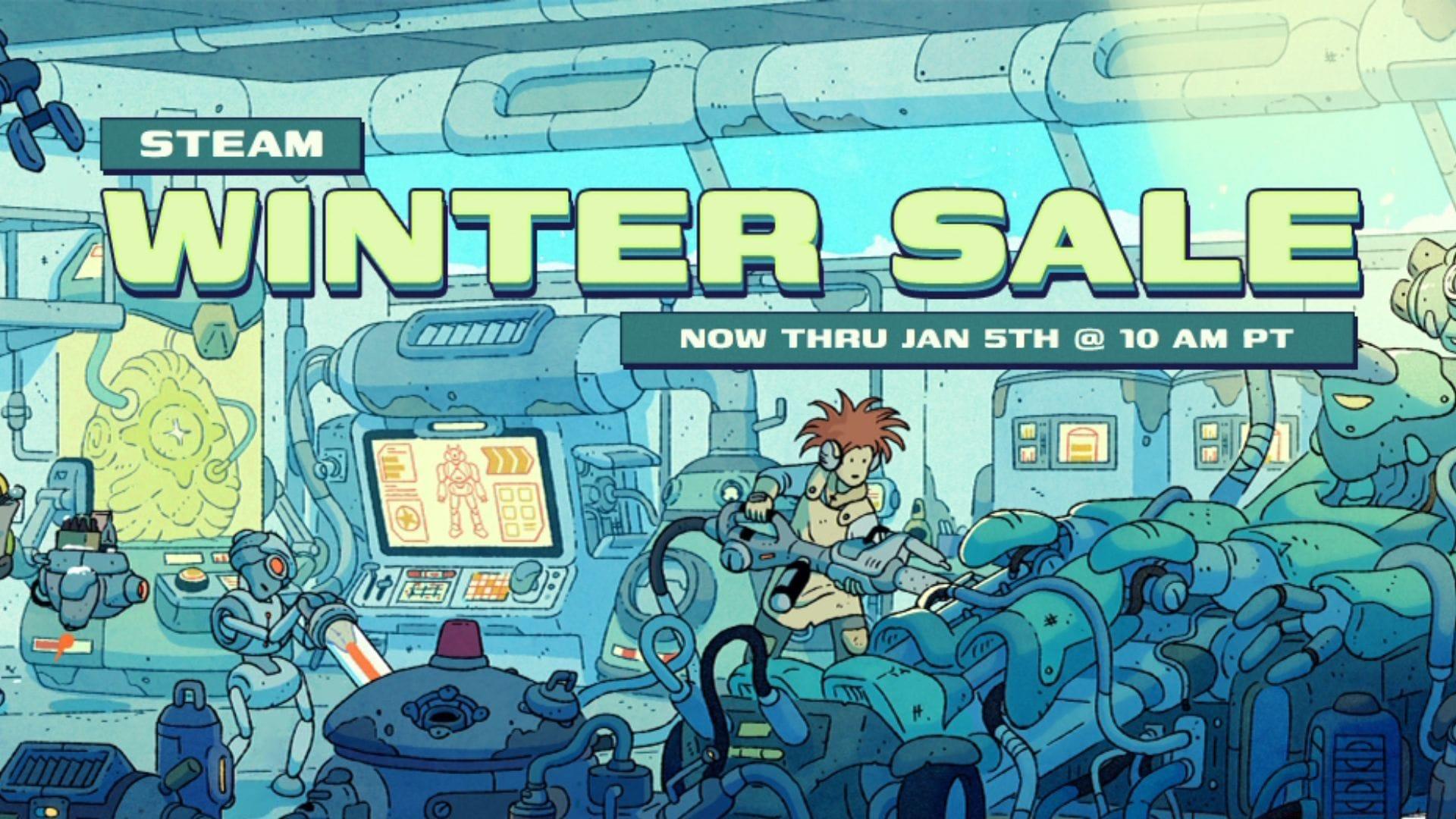 When does the Steam Winter Sale 2025 end? (Image via Valve)