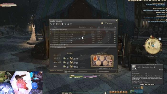 FFXIV Crafting Leveling Guide – Levels 1-80 p2