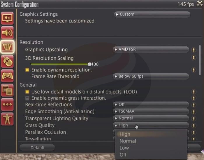 resolution and general setting