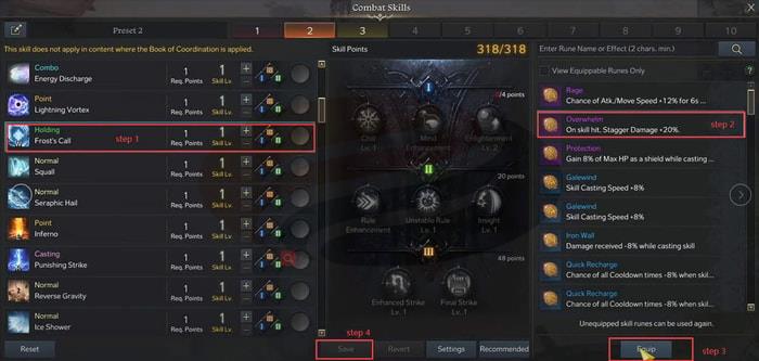 How to Equip Skill Runes in Lost Ark
