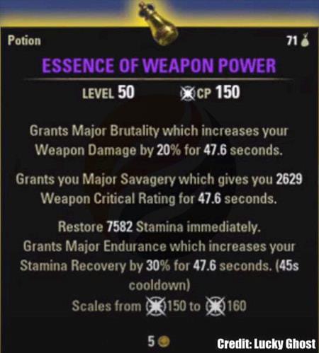 How to Increase DPS in ESO PIC 1 Essence of Weapon Power