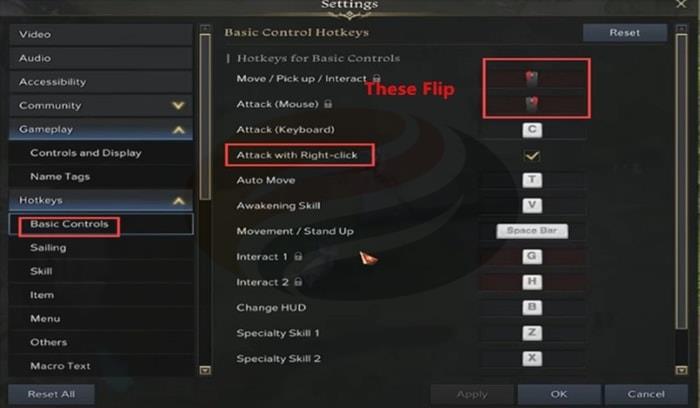 Lost Ark Swap Mouse Buttons