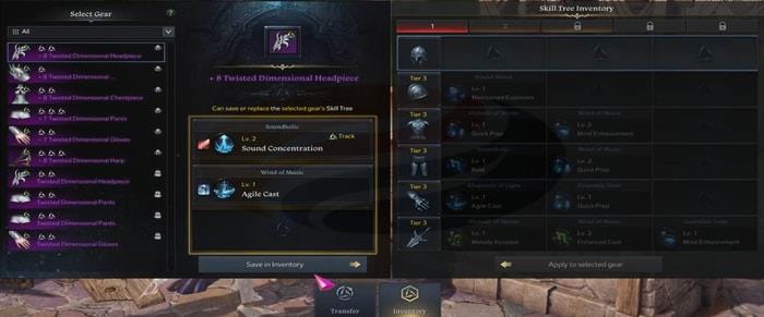 Lost Ark Transfer Skill Tree NPC