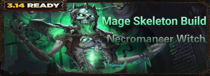 Mage Skeleton Build Necromancer Witch cover
