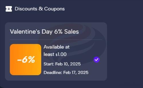 valentine's day coupon 2025