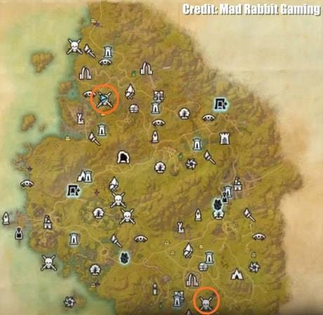 Where to Get Ring of the Wild Hunt in ESO p1 Symbol of Y'ffre Locations