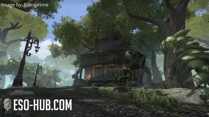 Wildgrown Chapel of Julianos house in ESO